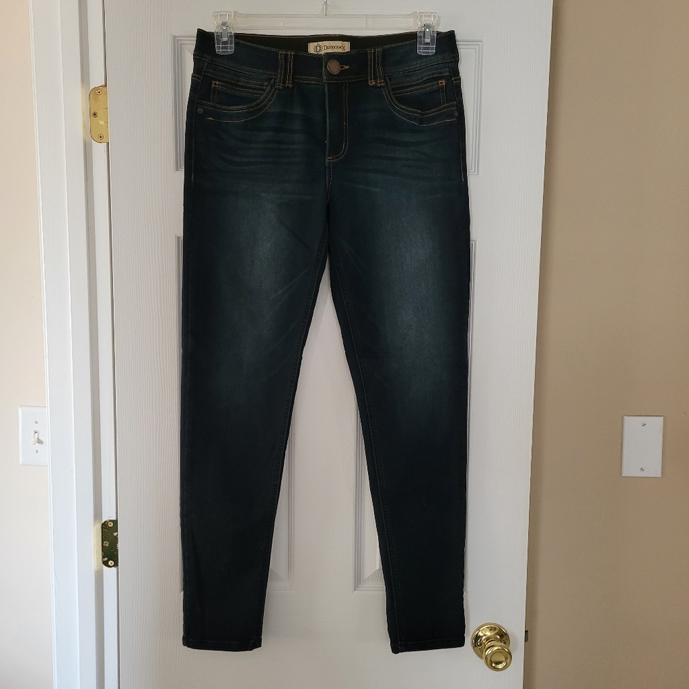 Democracy Dark Wash Skinny Jeans Size 10